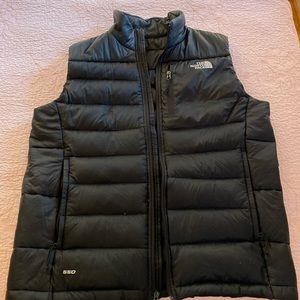 North face puffer vest